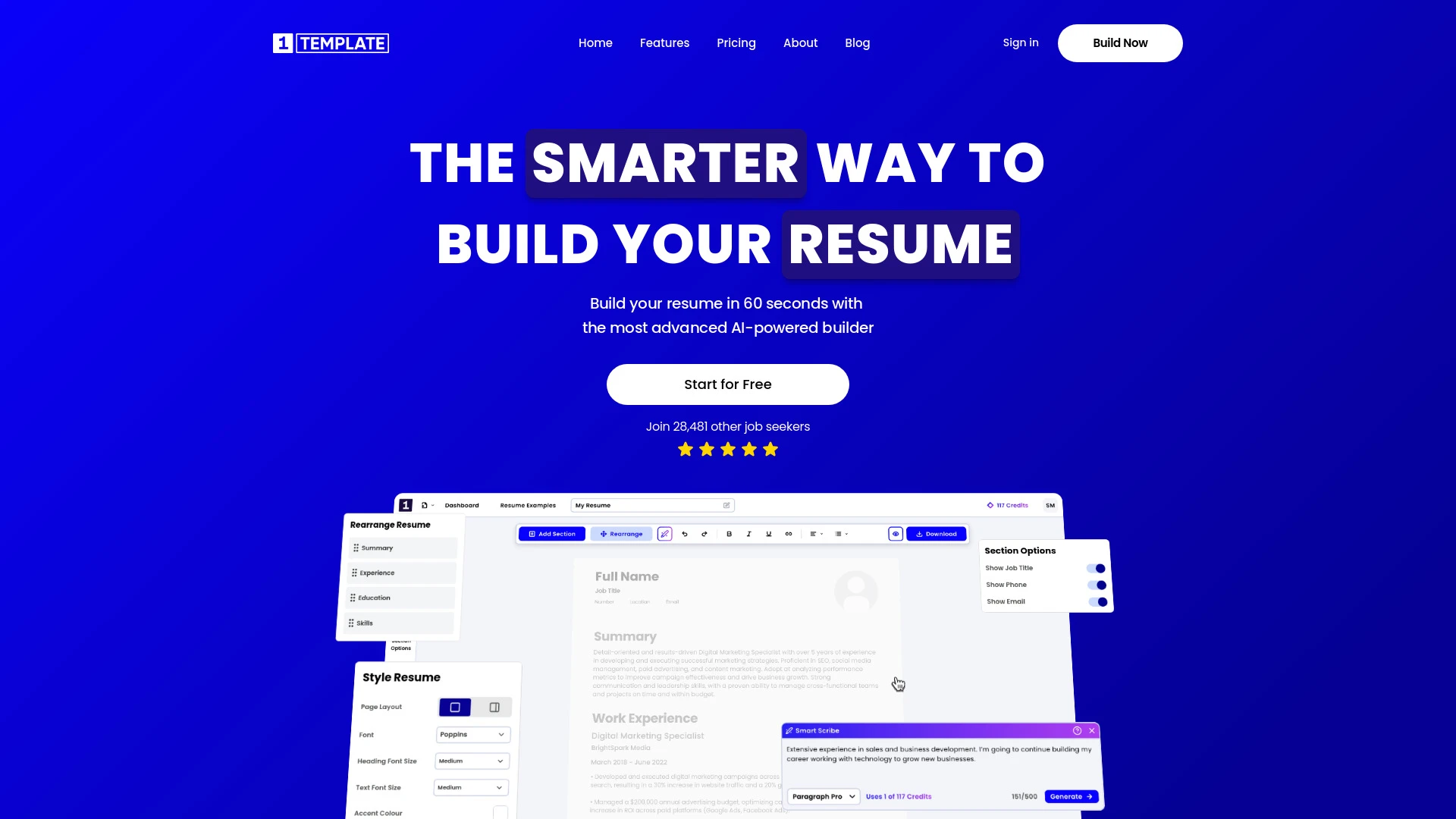 1Template - AI Tool Ocean