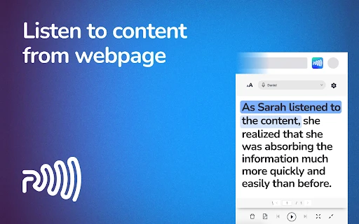 AI-powered text-to-speech tool - Chrome Extension - AI Tool Ocean