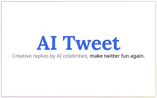 AI Tweet - Chrome Extension - AI Tool Ocean
