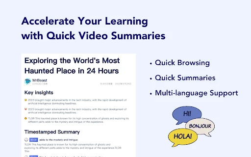 AI Video Plugin - Chrome Extension - AI Tool Ocean