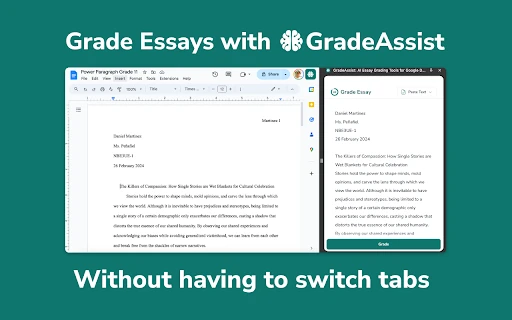 All-in-One Grading Assistance - Chrome Extension - AI Tool Ocean