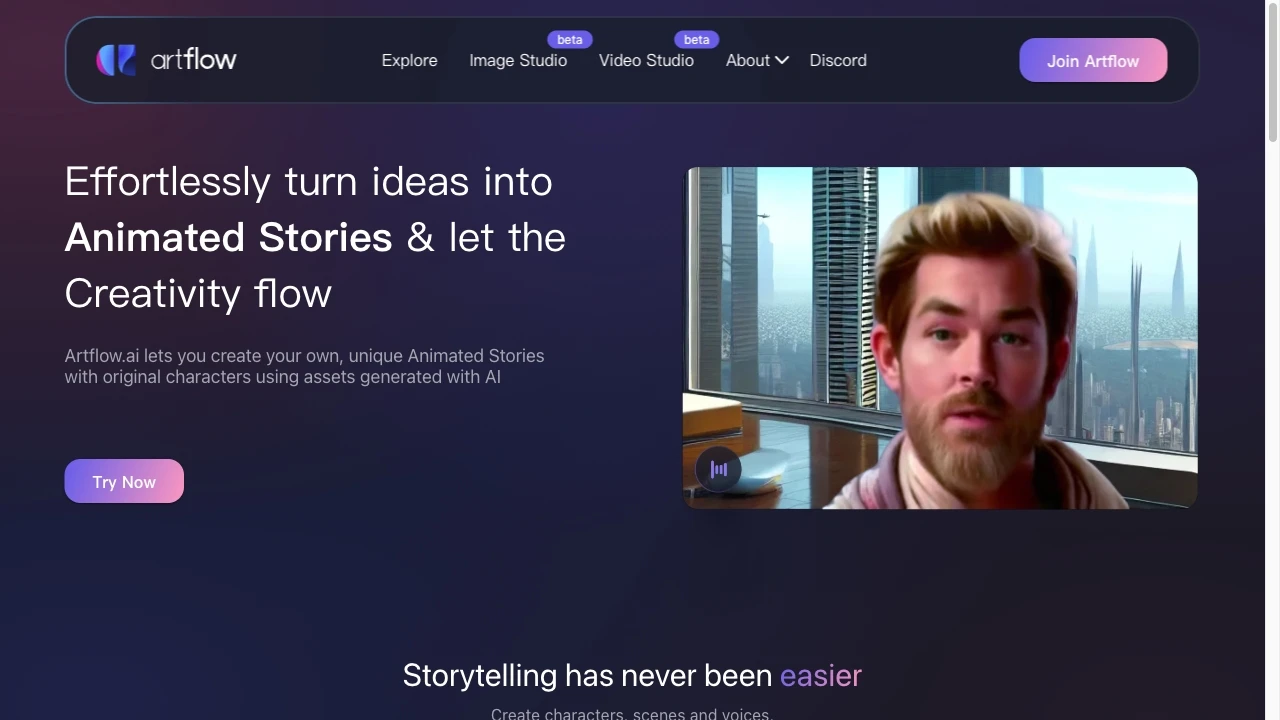 Artflow.ai - AI Tool Ocean