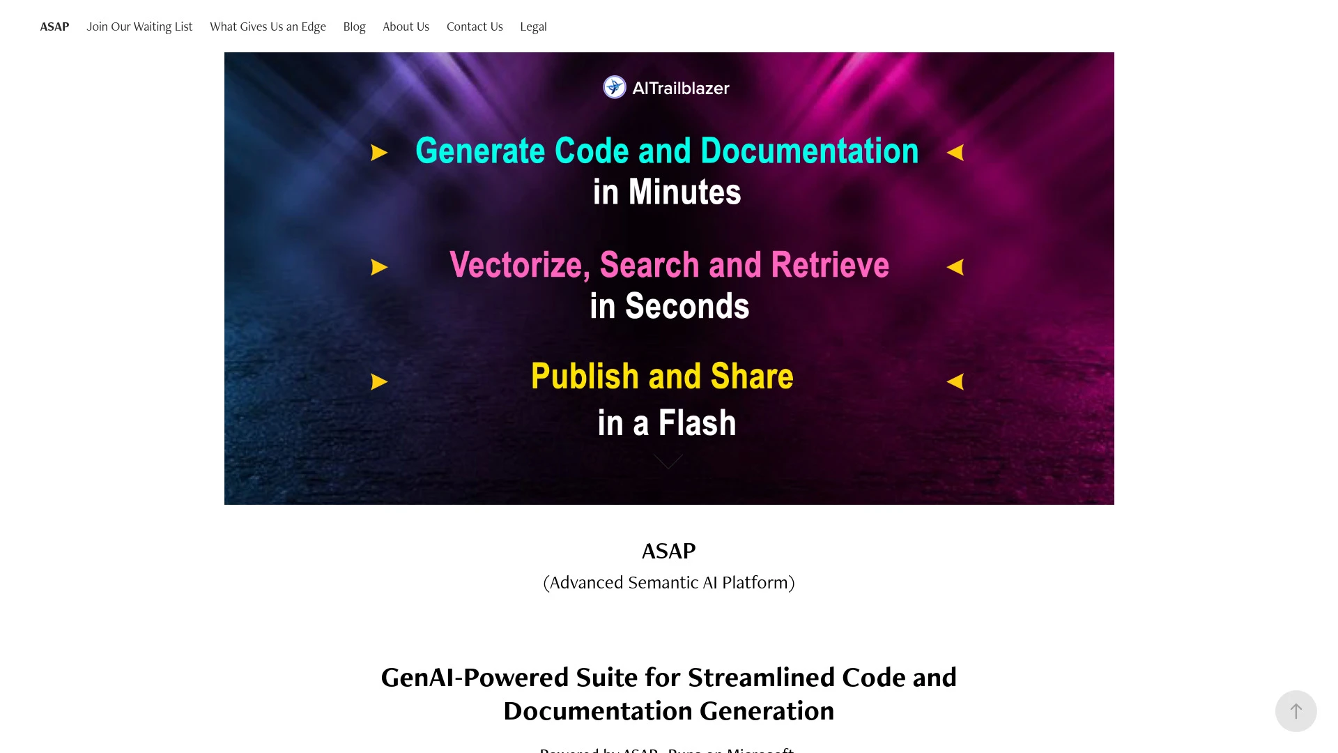 ASAP - AI Tool Ocean