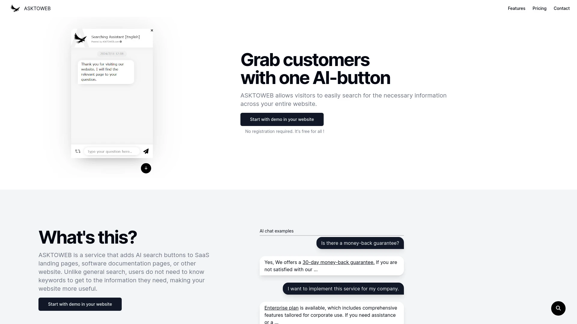ASKTOWEB - AI Tool Ocean