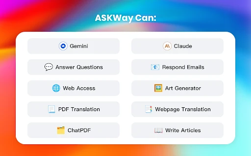 ASKWay - Chrome Extension - AI Tool Ocean