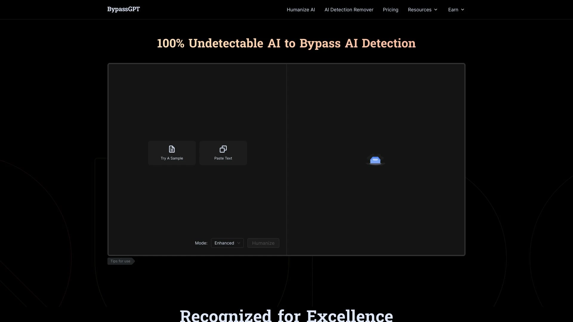 BypassGPT - AI Tool Ocean