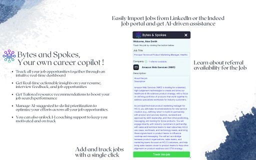 Bytes & Spokes - Chrome Extension - AI Tool Ocean