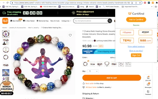 Cartifind - Chrome Extension - AI Tool Ocean