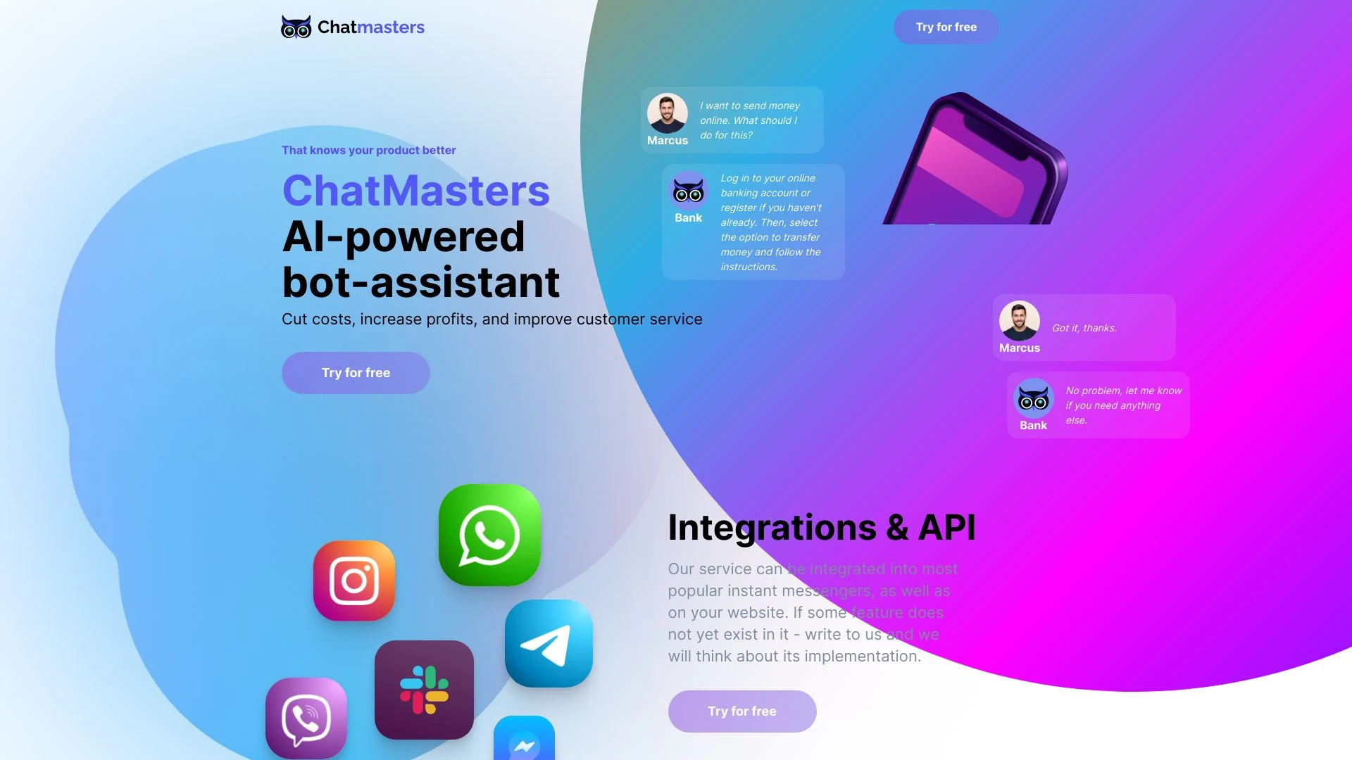 Chatmasters AI - AI Tool Ocean