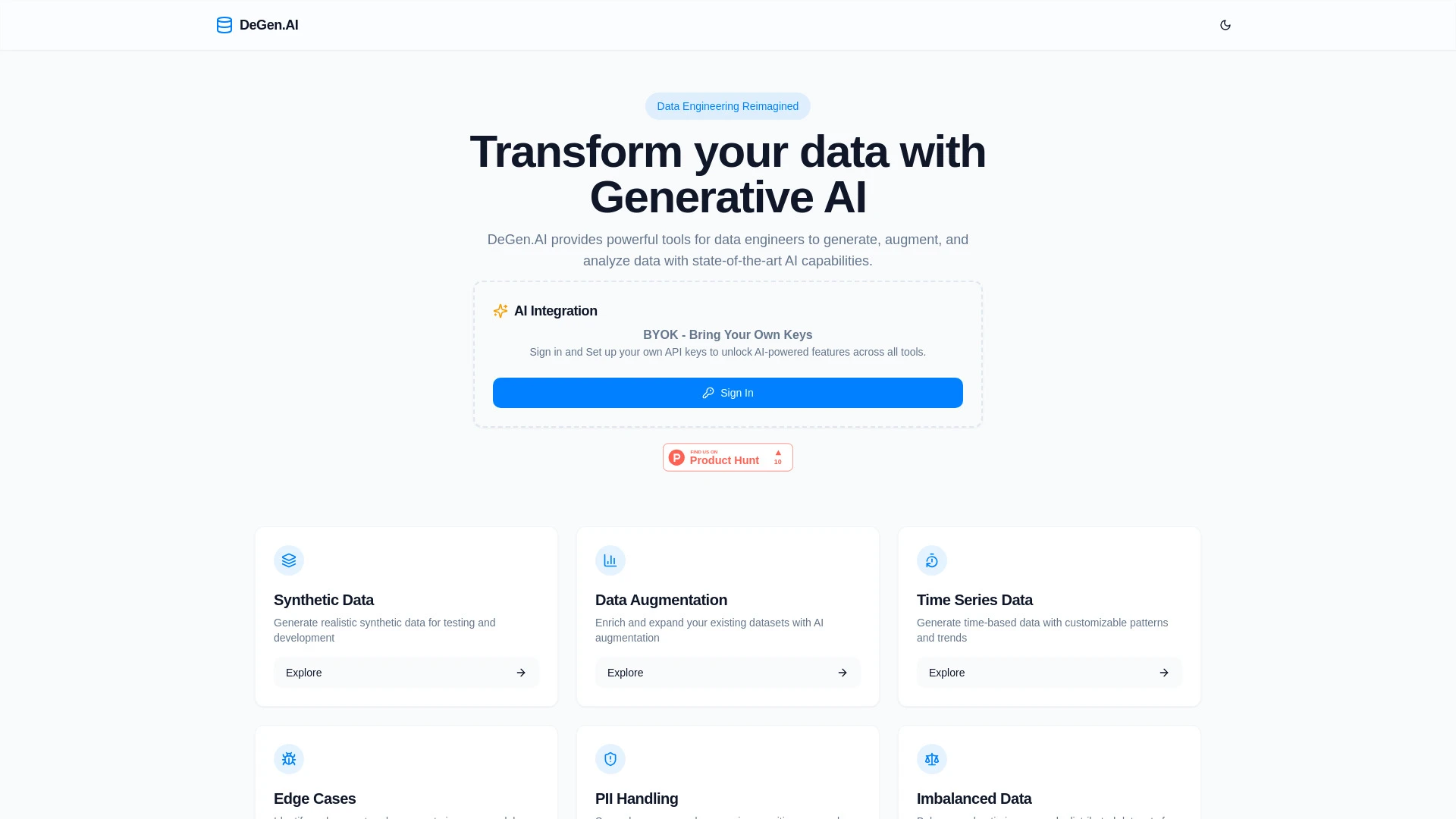 DeGen.AI - AI Tool Ocean