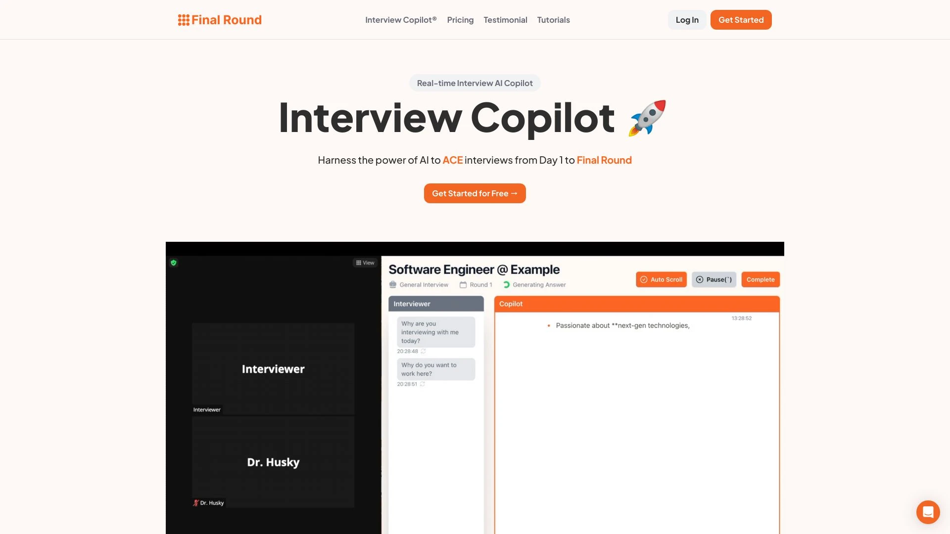 Final Round AI - AI Tool Ocean