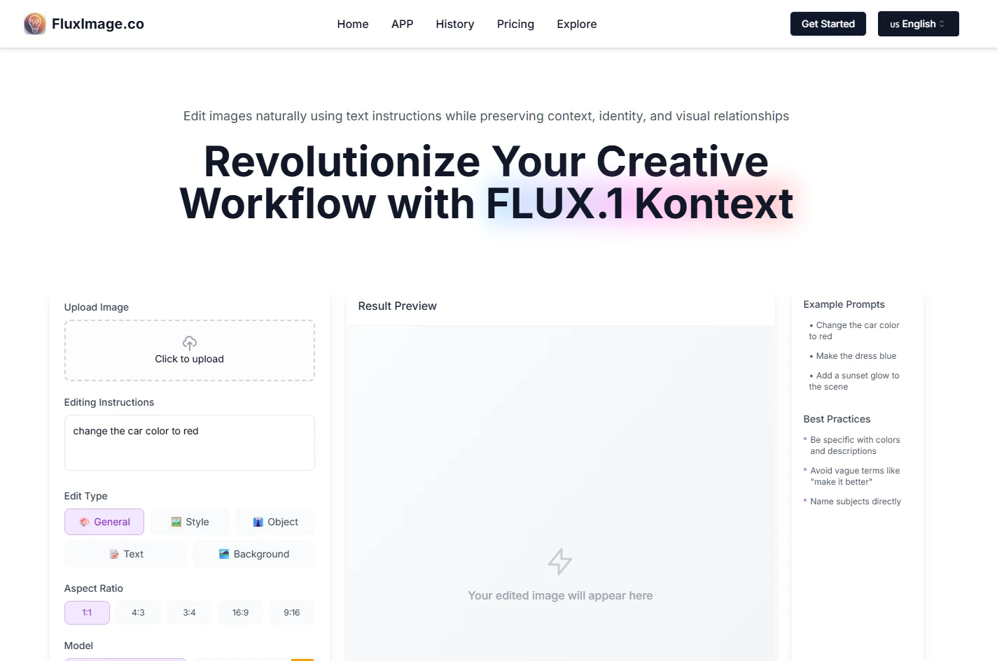 Flux1 Kontext - AI Tool Ocean