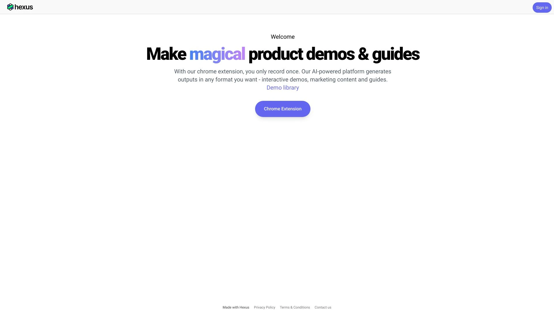 Hexus - AI Tool Ocean