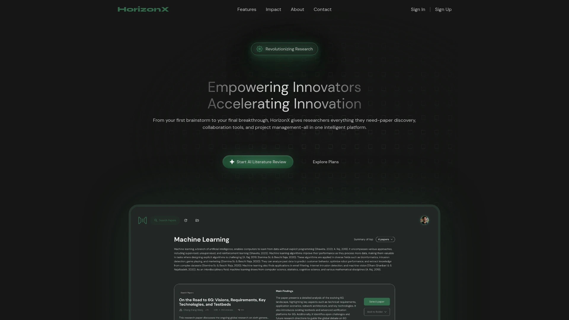 HorizonX - AI Tool Ocean