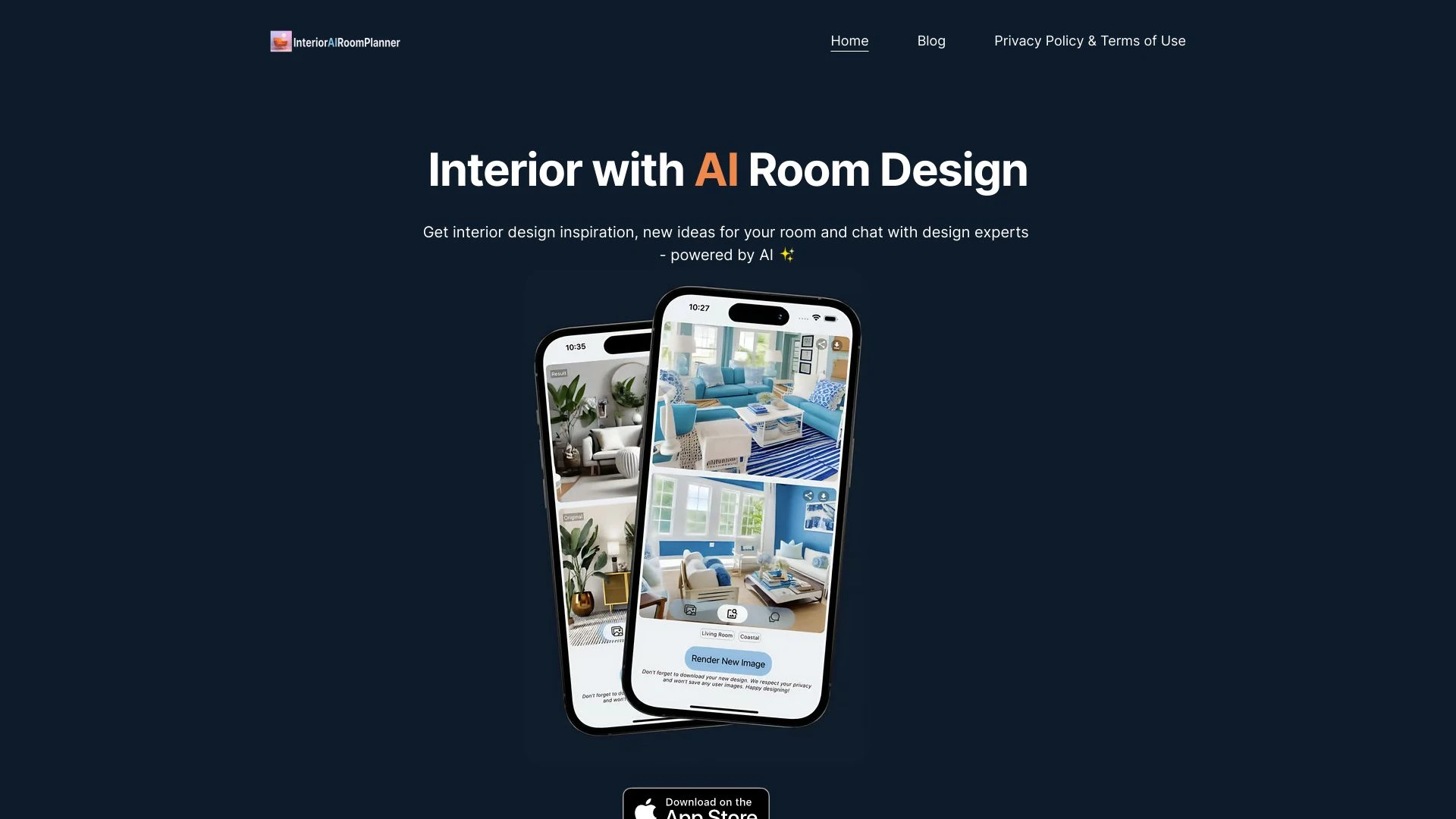 InteriorAI Room Planner - AI Tool Ocean