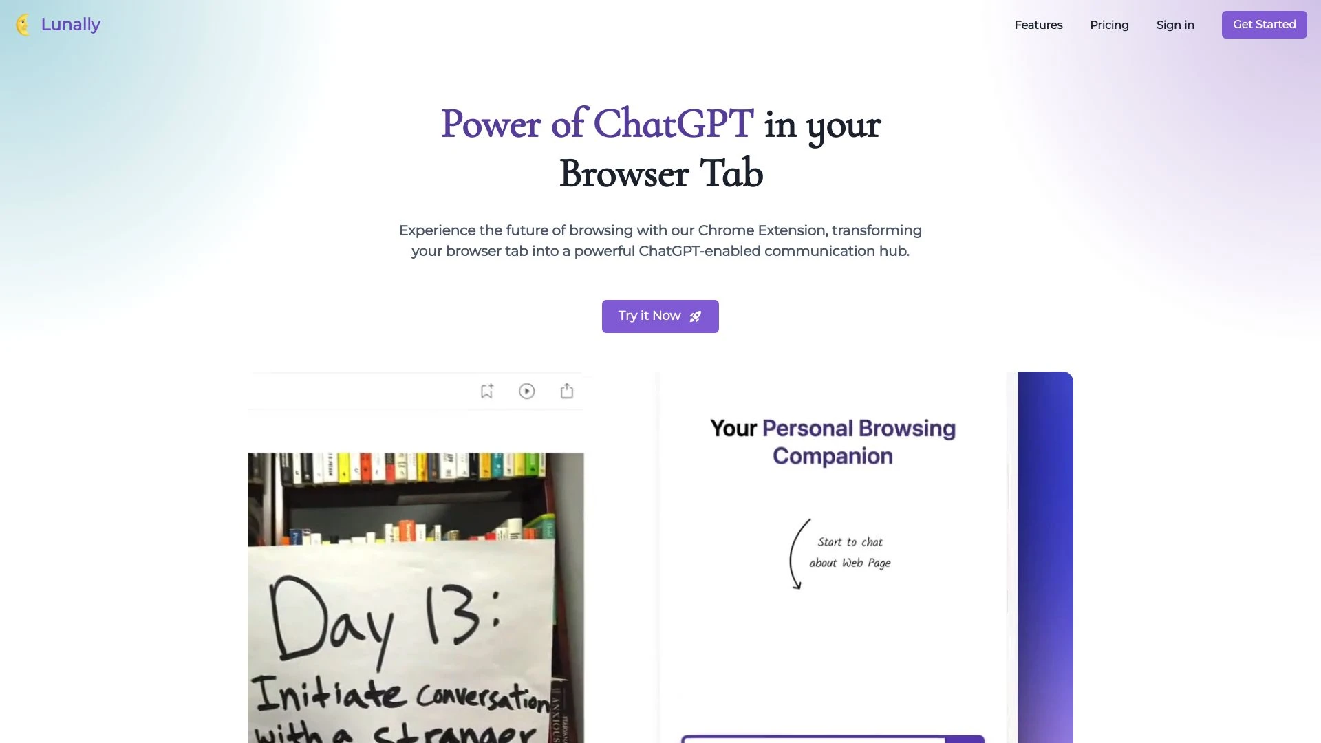 Lunally - AI Tool Ocean
