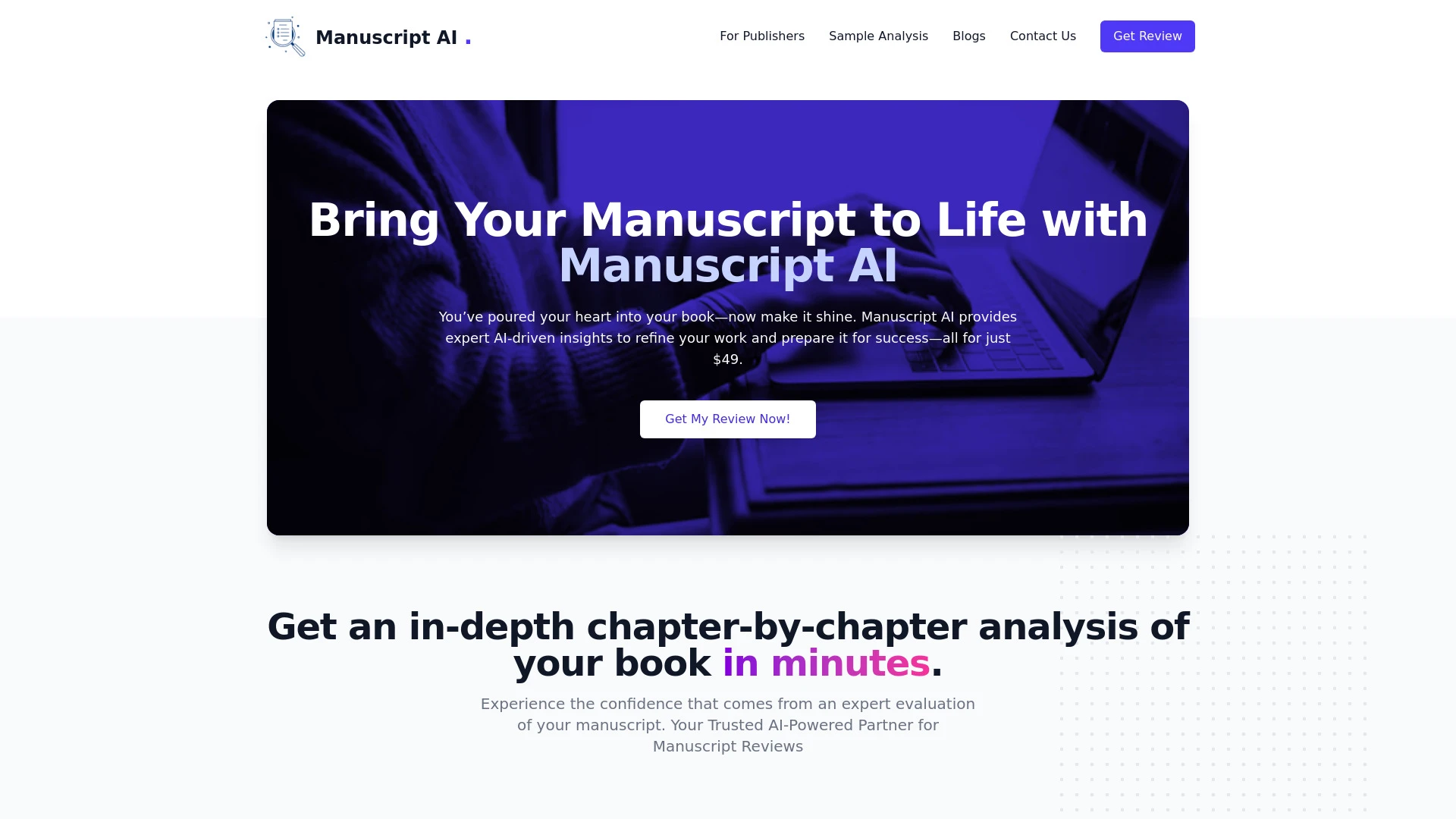 Manuscript AI - AI Tool Ocean