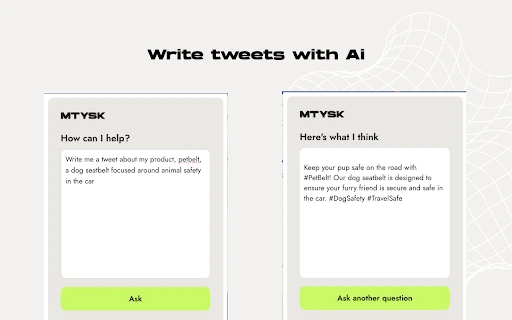MTYSK's Ask a Marketer - Chrome Extension - AI Tool Ocean