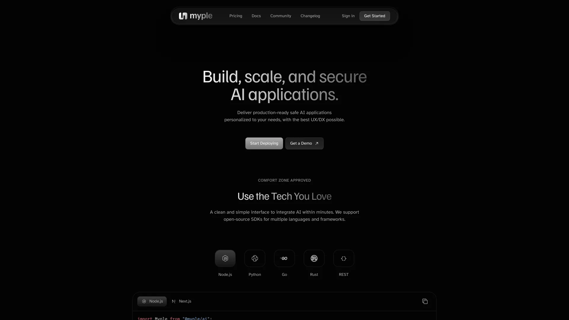 Myple - AI Tool Ocean