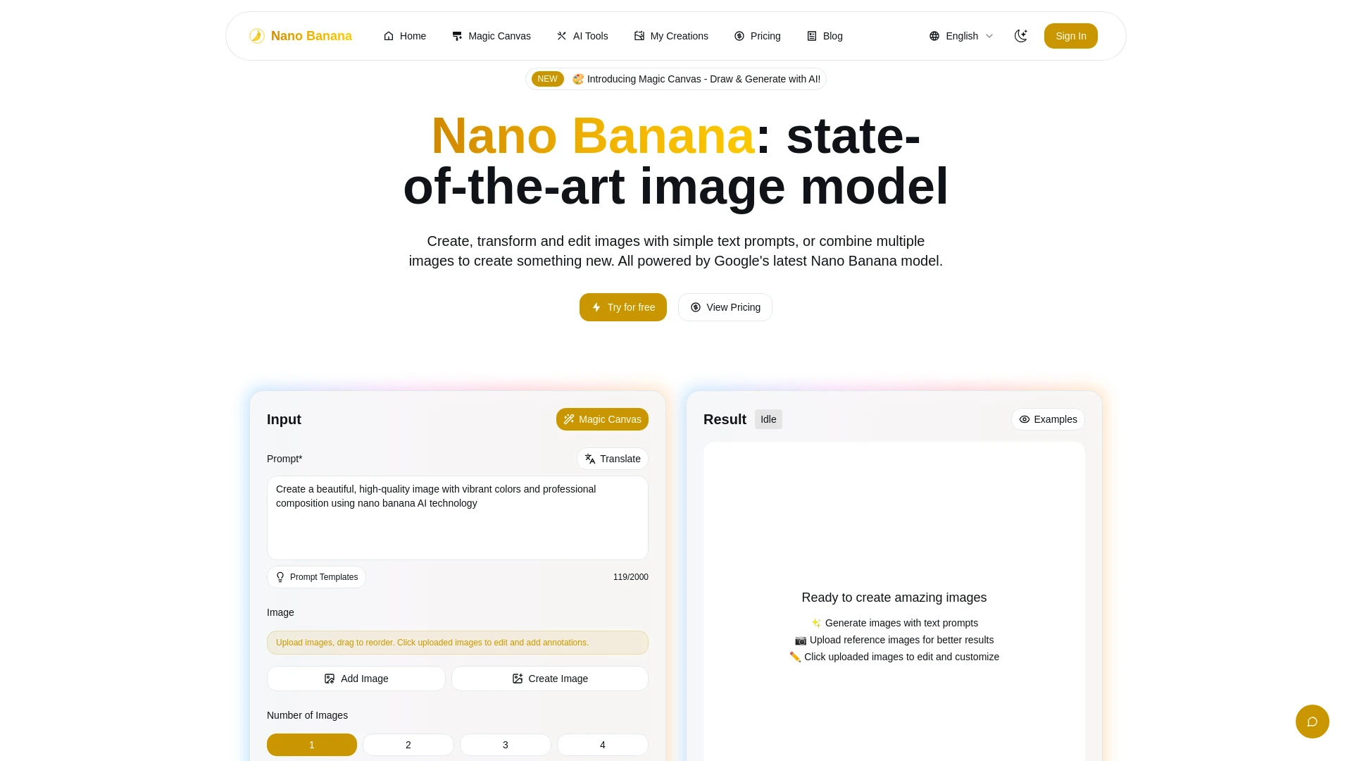 NanoBananaX - AI Tool Ocean