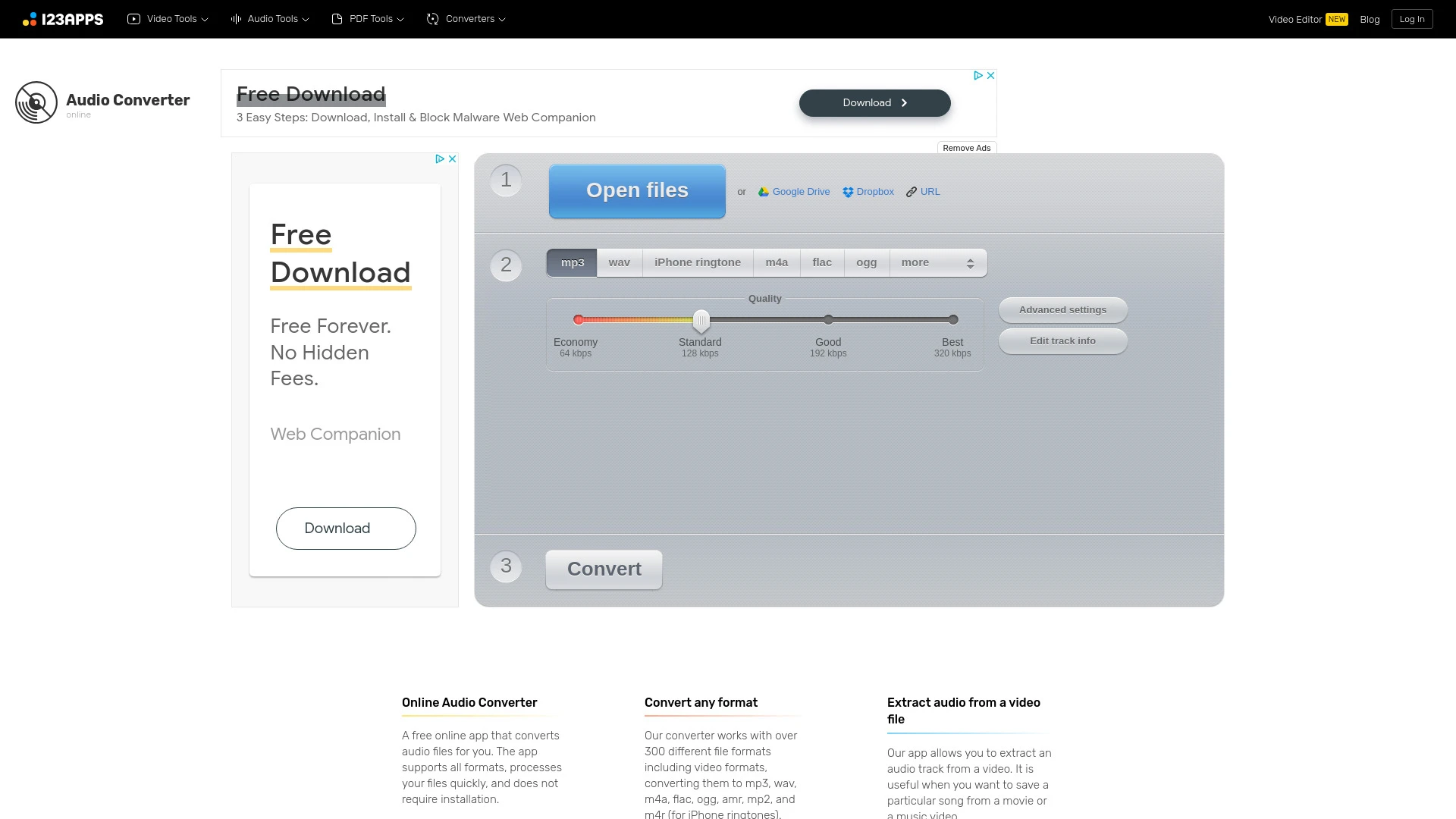Online Audio Converter - AI Tool Ocean