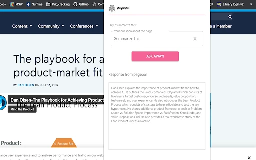 PagePal - Chrome Extension - AI Tool Ocean