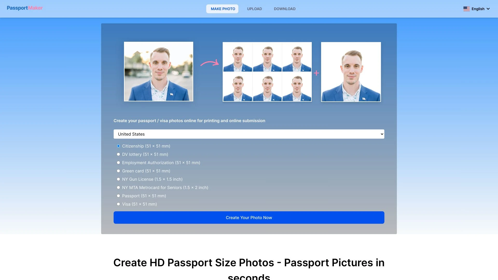 Passport Maker AI - AI Tool Ocean