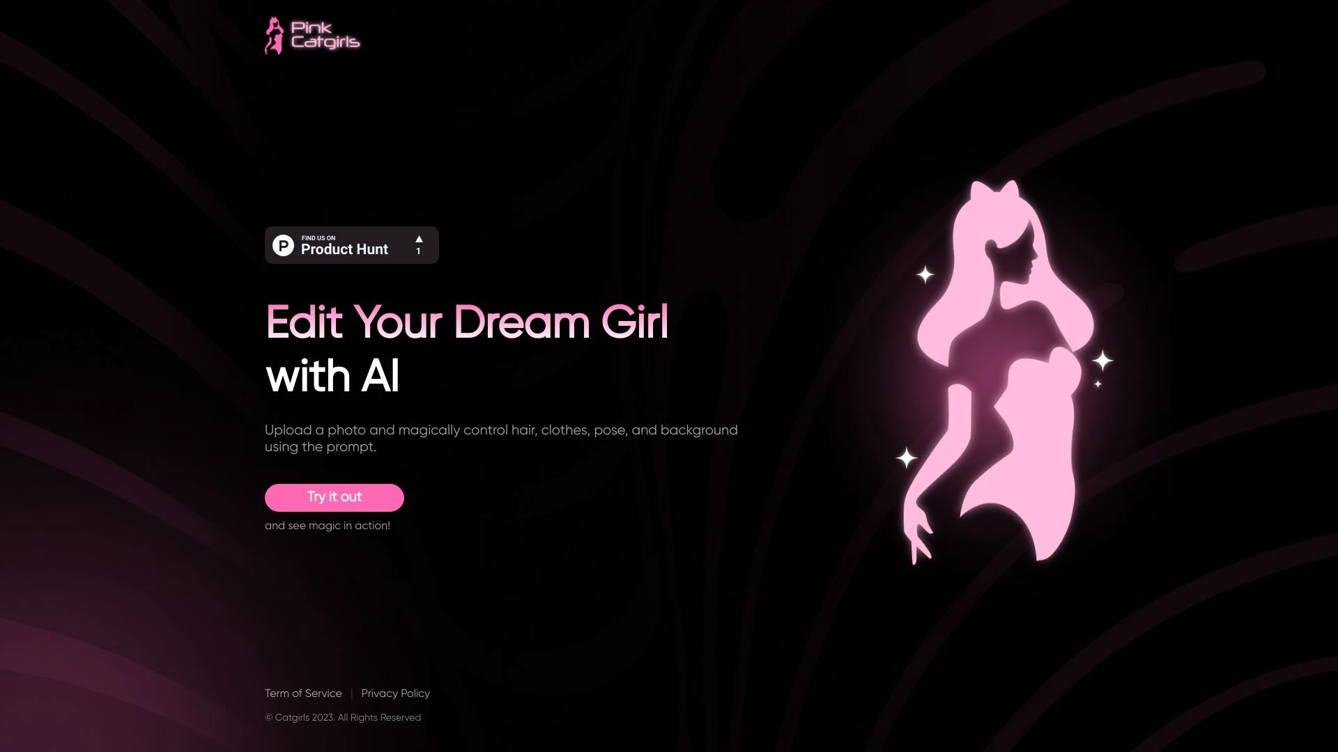 PinkCatgirls - AI Tool Ocean