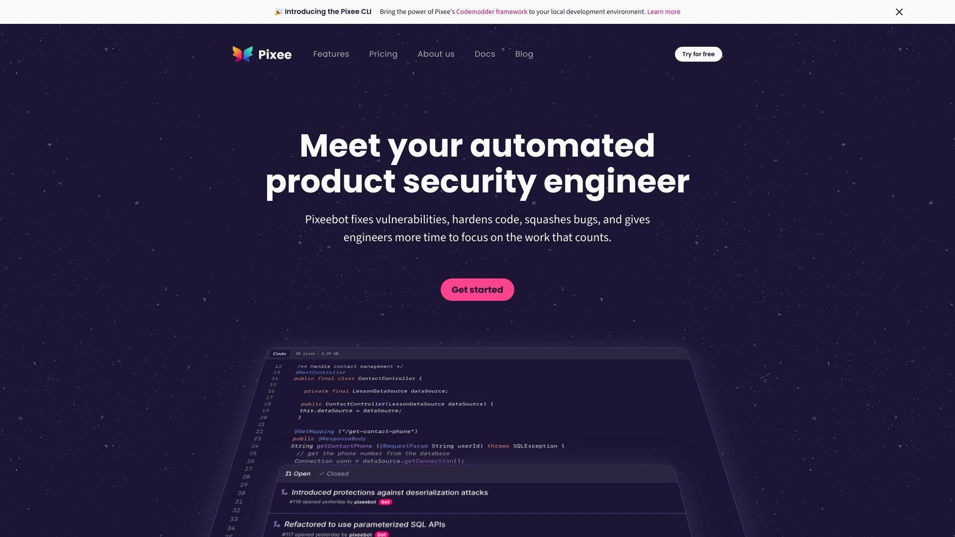 Pixeebot - AI Tool Ocean