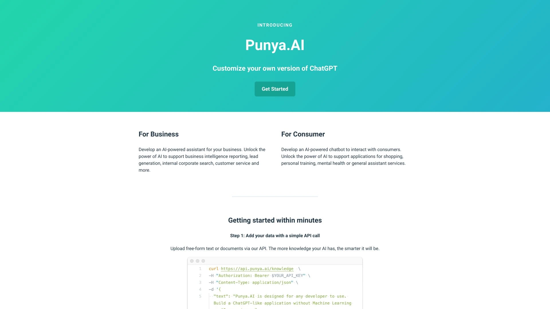 Punya.AI - AI Tool Ocean