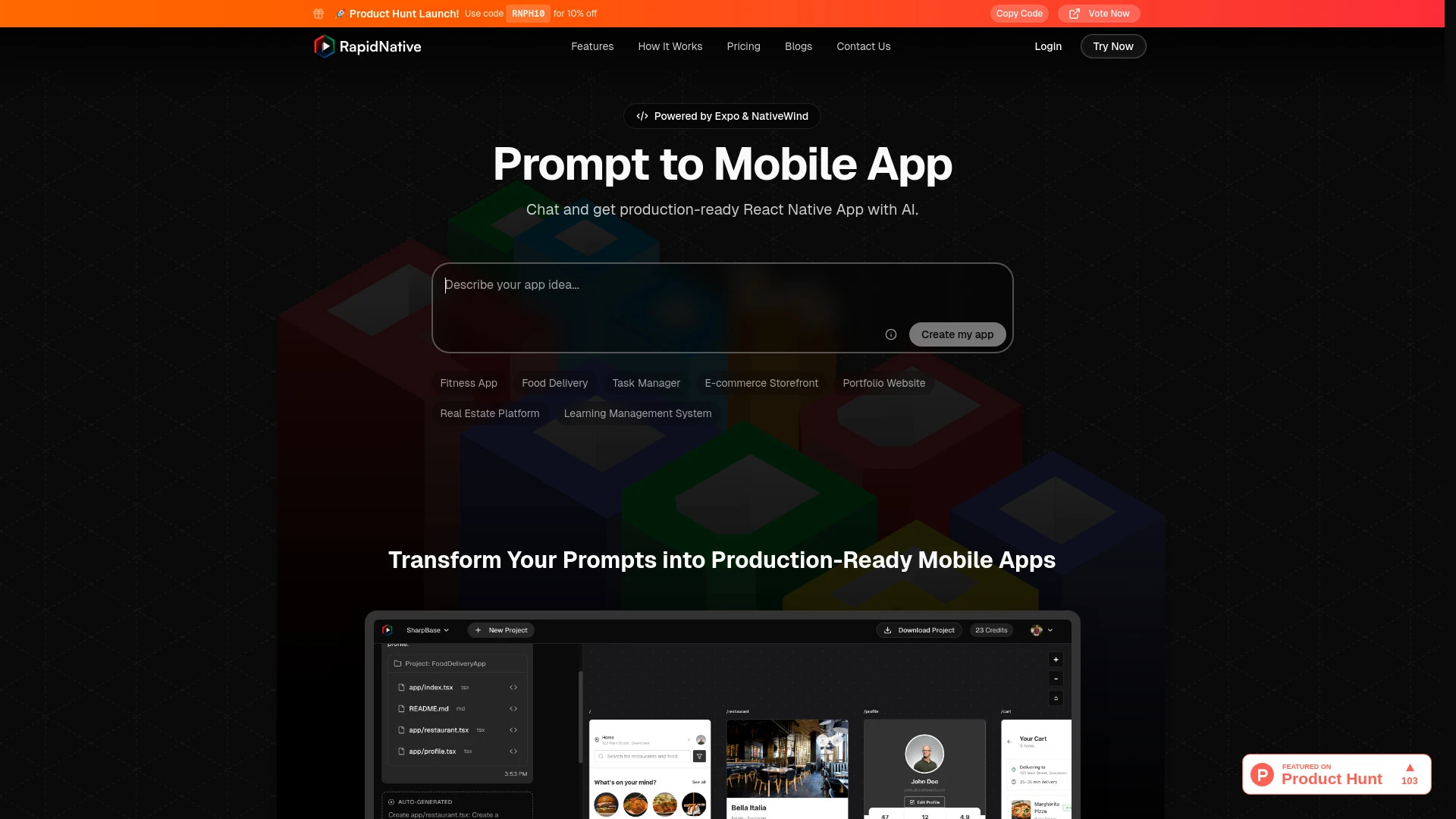 RapidNative - AI Tool Ocean