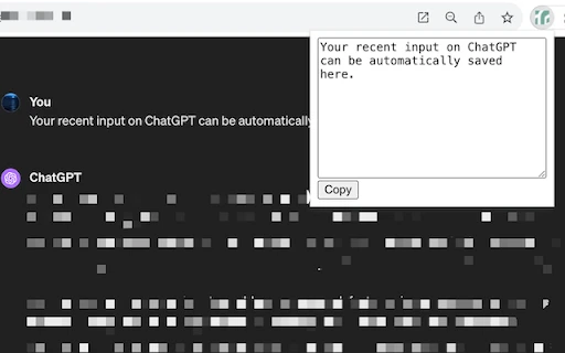 Save ChatGPT Input - Chrome Extension - AI Tool Ocean