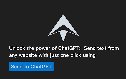 Send to ChatGPT - Chrome Extension - AI Tool Ocean