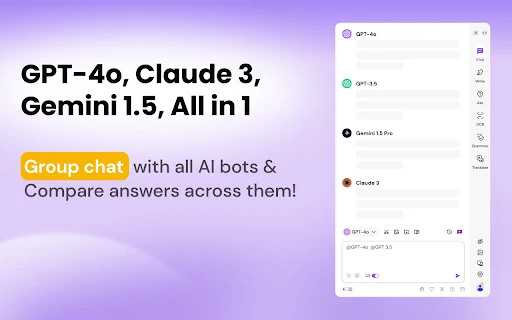 Sider: ChatGPT Sidebar + GPTs & GPT-4 Turbo - Chrome Extension - AI Tool Ocean