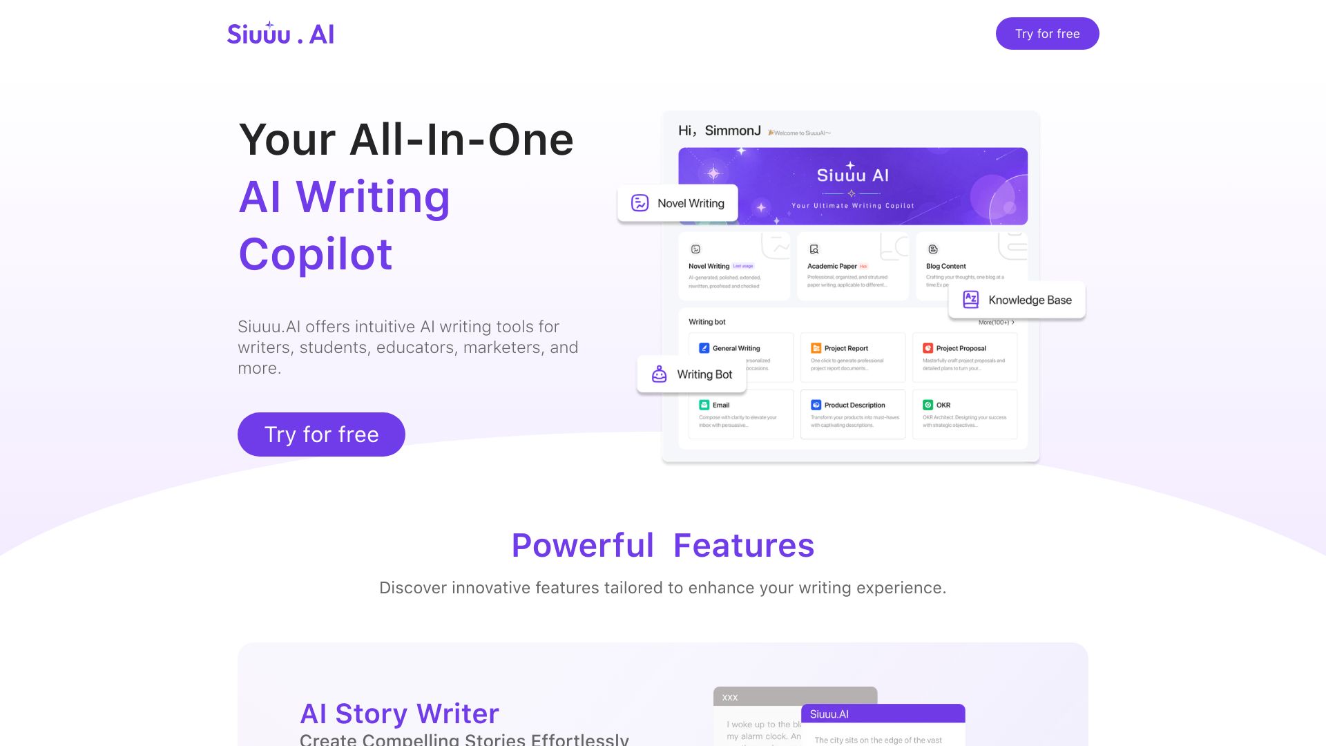Siuuu.ai - AI Tool Ocean