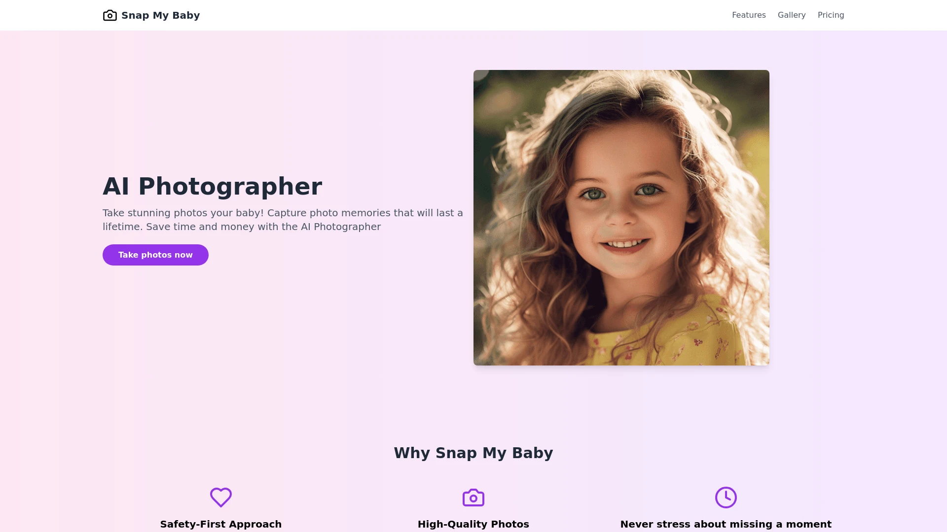 SnapMyBaby - AI Tool Ocean