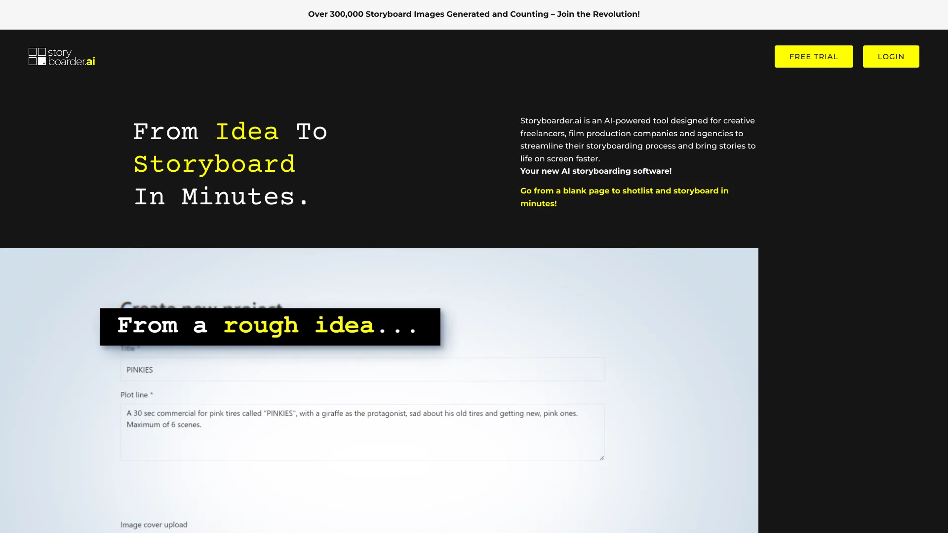 Storyboarder.ai - AI Tool Ocean