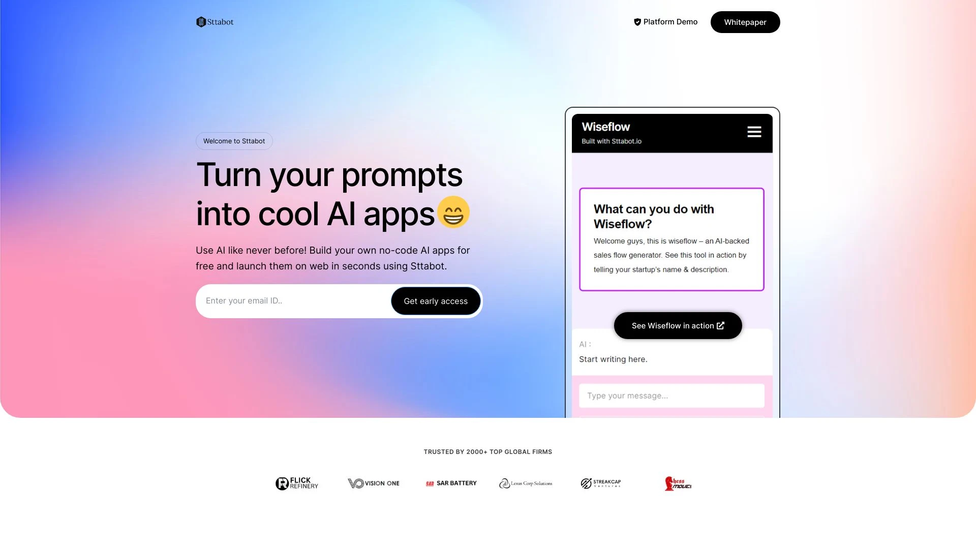 Sttabot AI - AI Tool Ocean