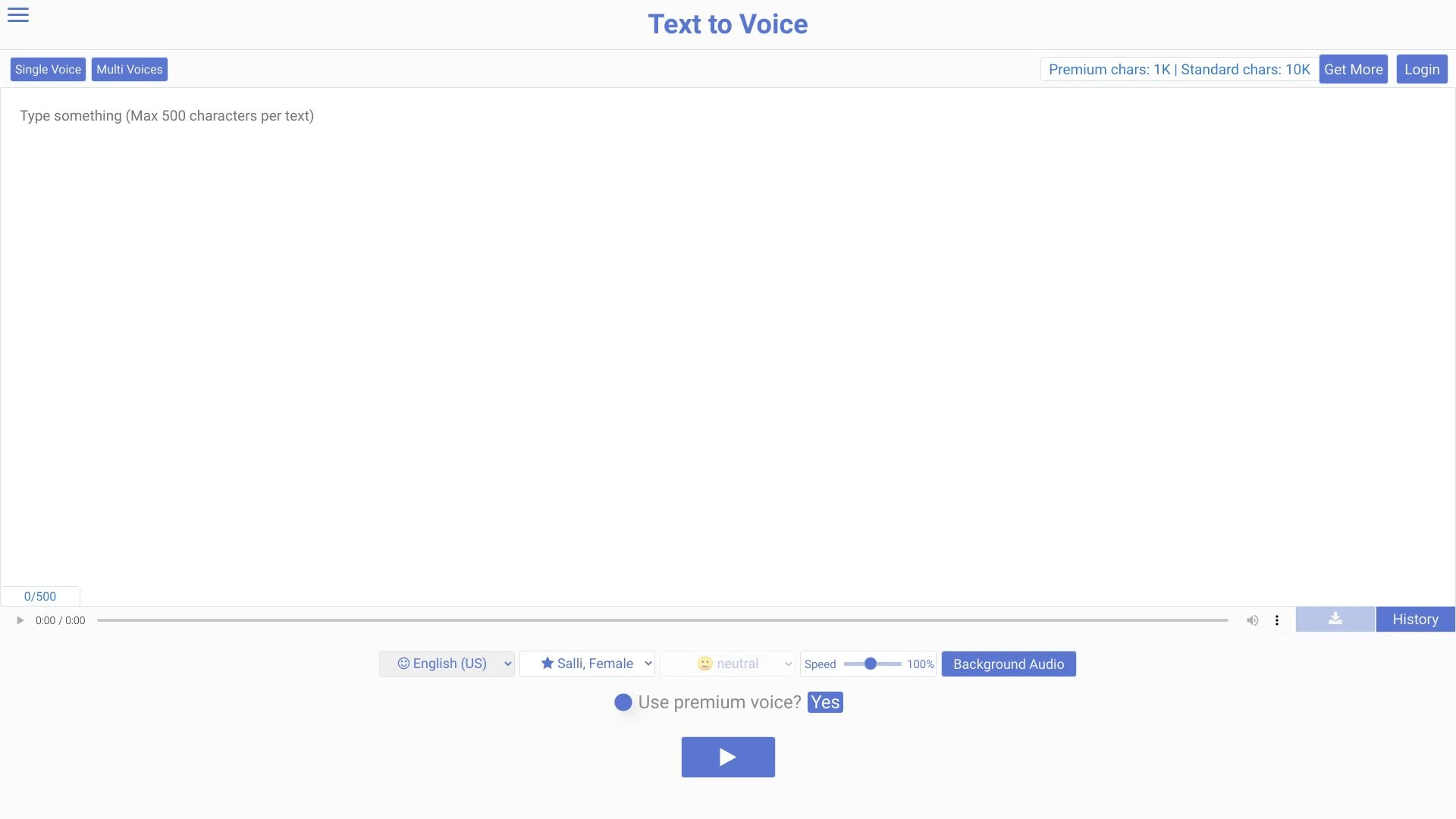 Texttovoice.online - AI Tool Ocean