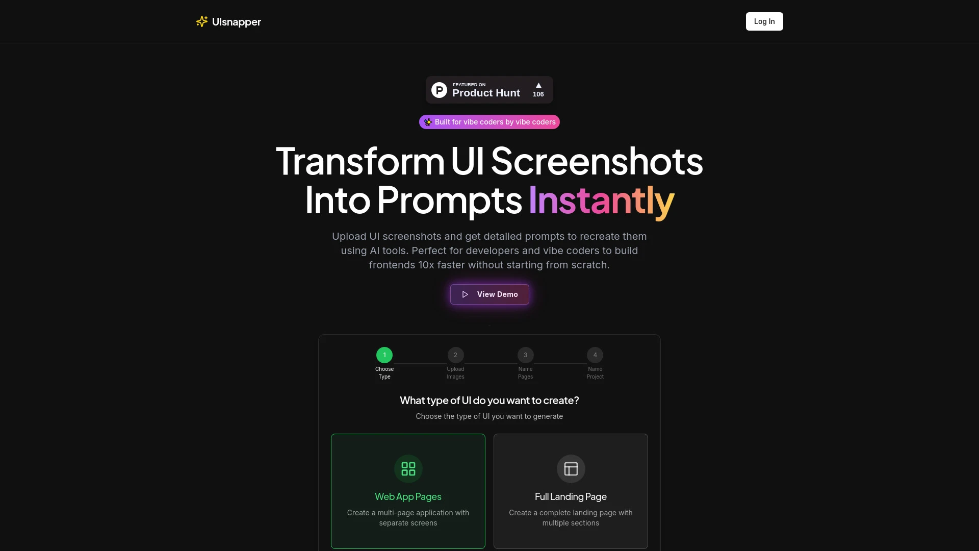 UIsnapper - AI Tool Ocean