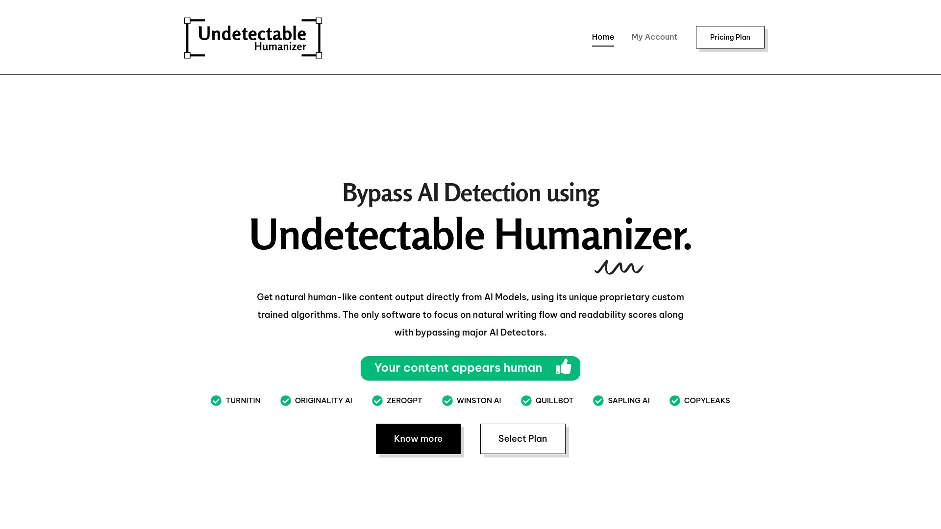 Undetectable Humanizer - AI Tool Ocean
