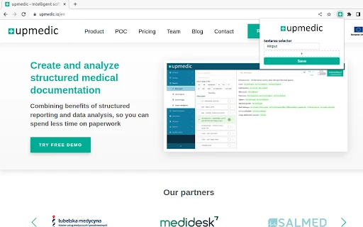 Upmedic Radiologia - Chrome Extension - AI Tool Ocean