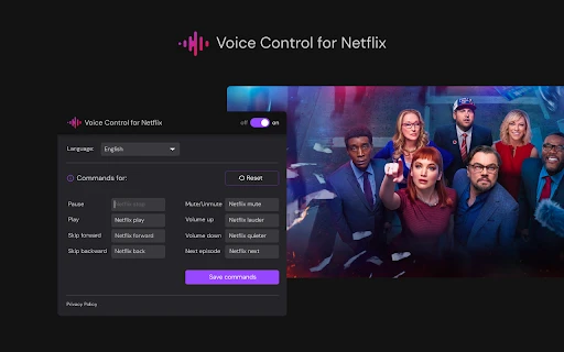 Voice Control for Netflix - Chrome Extension - AI Tool Ocean