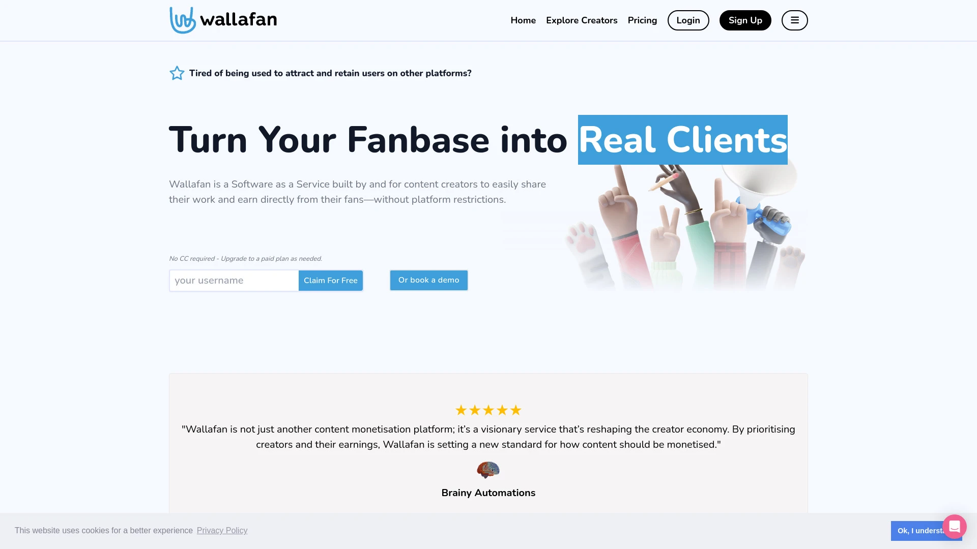 Wallafan - AI Tool Ocean