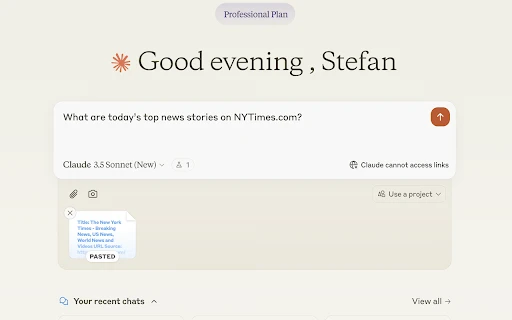 Website Reader for Claude - Chrome Extension - AI Tool Ocean