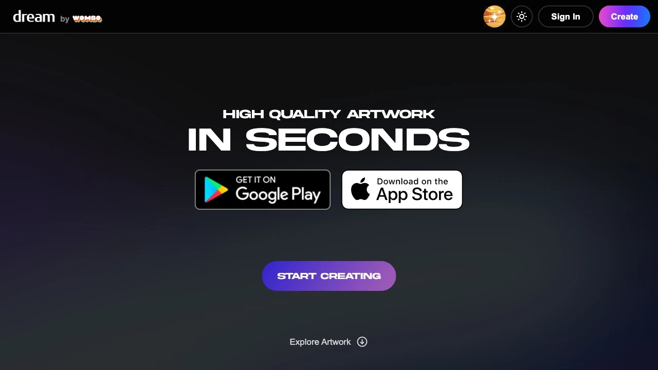 WOMBO Dream - AI Tool Ocean