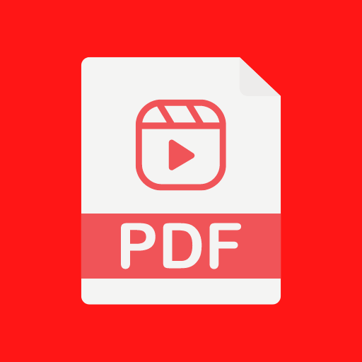 Convert Video To Pdf File - Apps on Google Play Logo