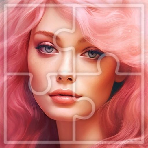 Jigsaw Puzzles AI : AI girls Logo