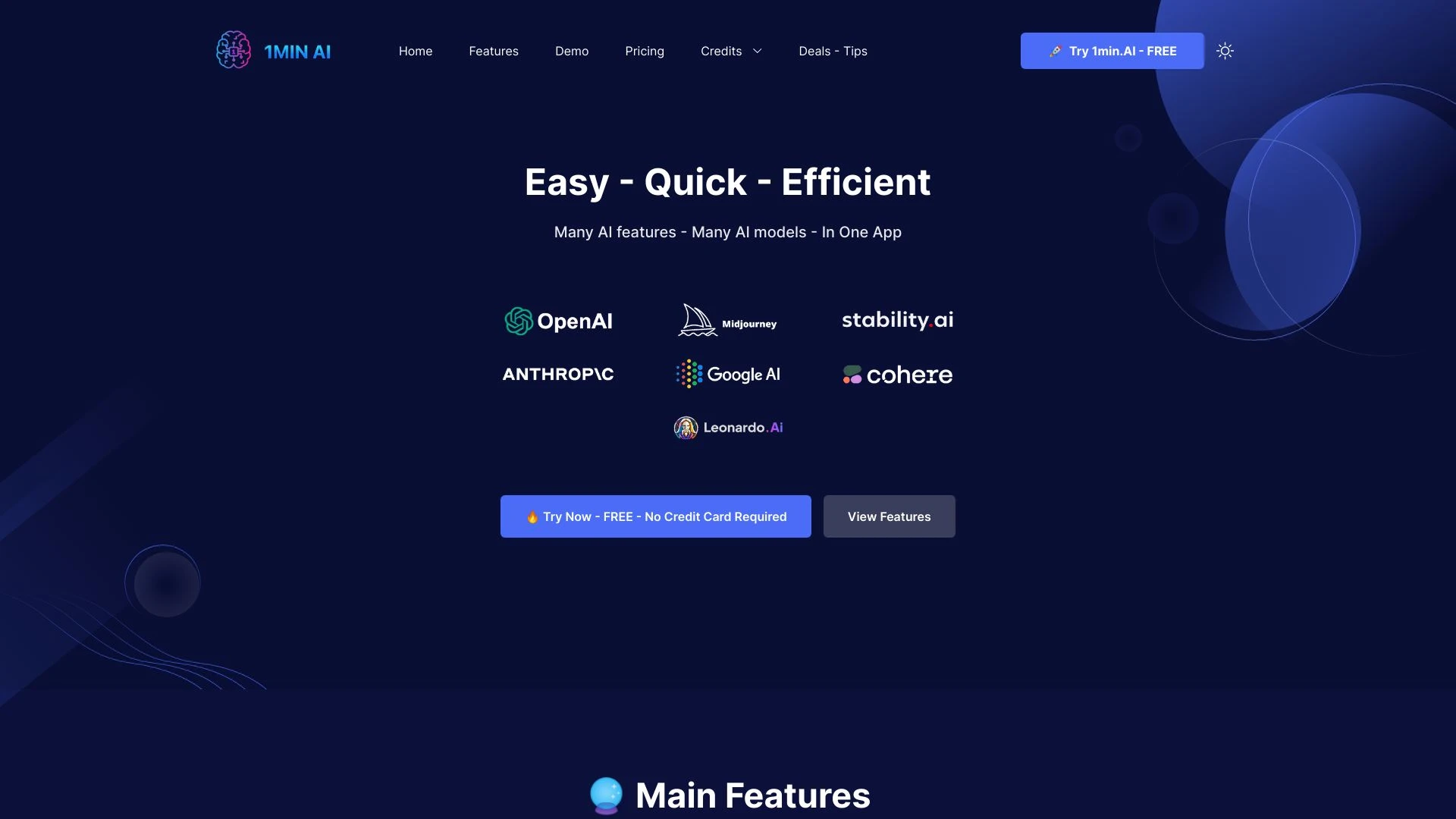 1min.AI - AI Tool Ocean