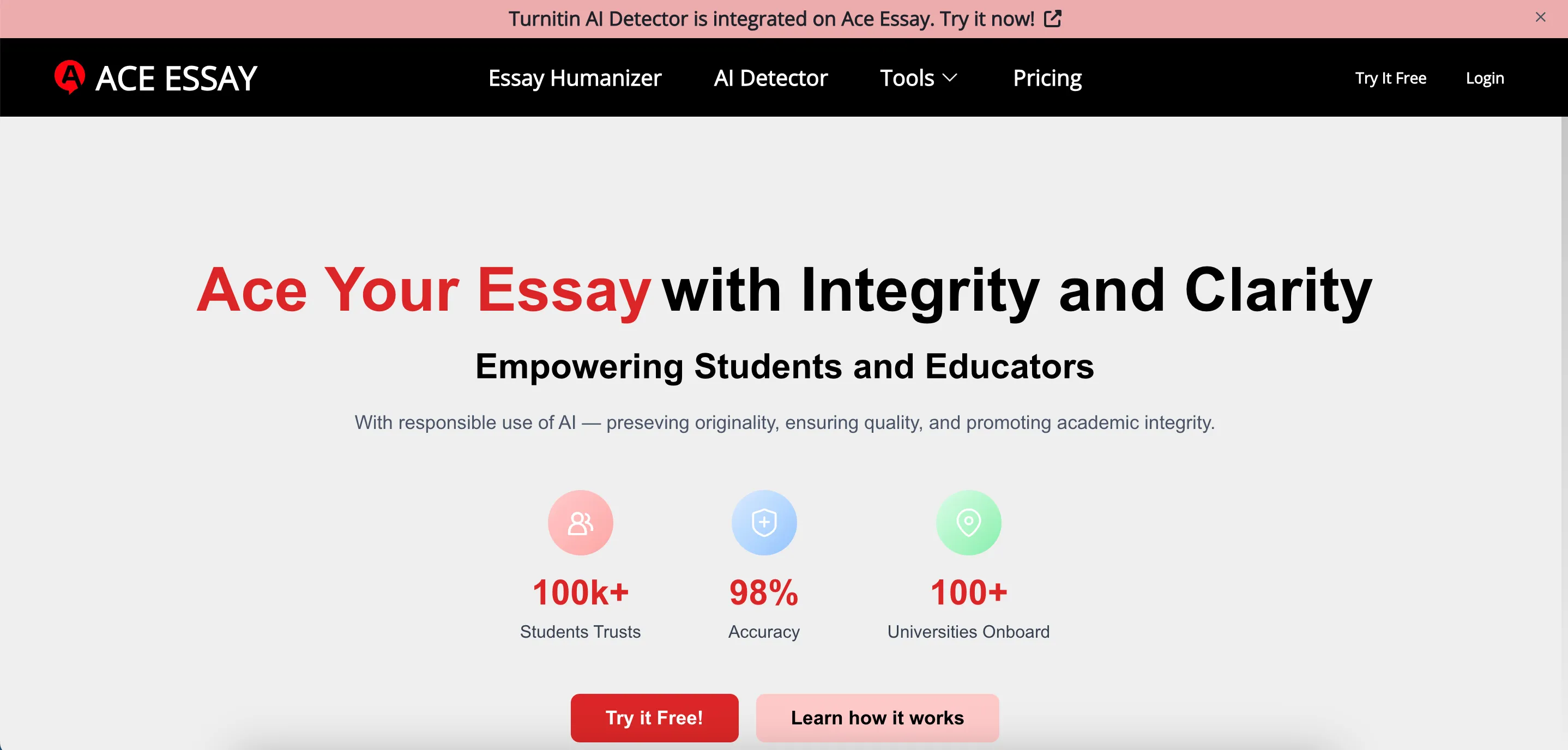 ACE ESSAY - AI Tool Ocean